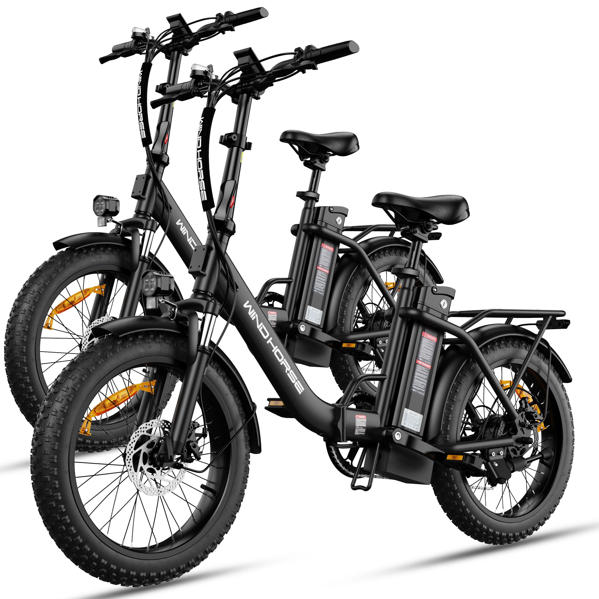 Amazon.com: WINDHORSE 2PCS Foldable Electric Bike, 983W Peak Motor